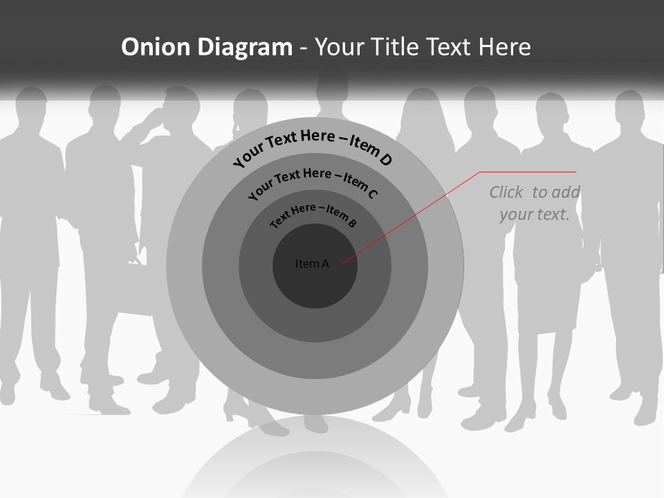 Graphic Earth Businesspeople PowerPoint Template