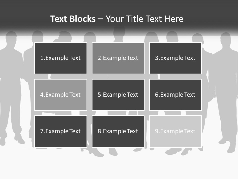 Graphic Earth Businesspeople PowerPoint Template