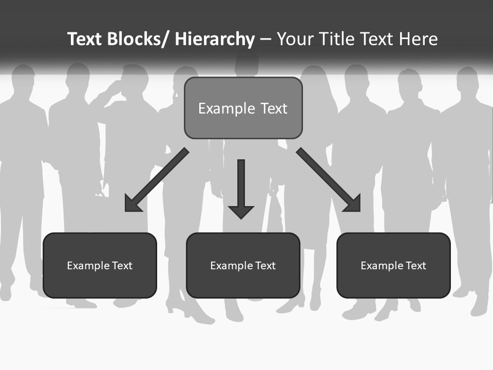 Graphic Earth Businesspeople PowerPoint Template