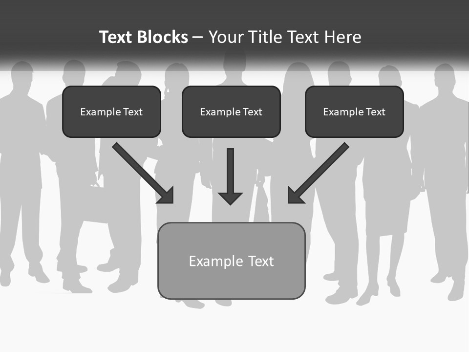 Graphic Earth Businesspeople PowerPoint Template