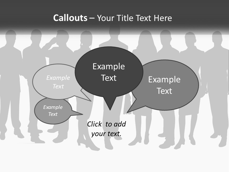 Graphic Earth Businesspeople PowerPoint Template