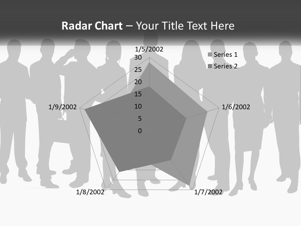 Graphic Earth Businesspeople PowerPoint Template