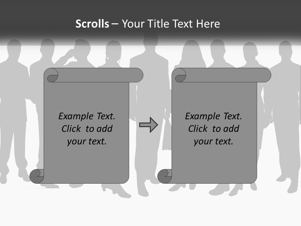 Graphic Earth Businesspeople PowerPoint Template