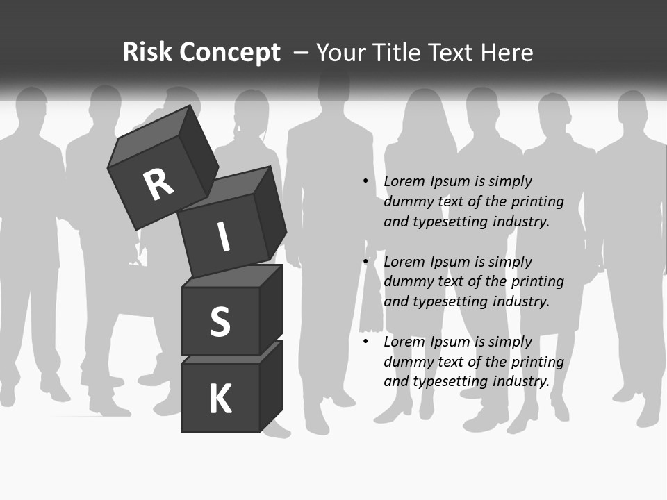 Graphic Earth Businesspeople PowerPoint Template