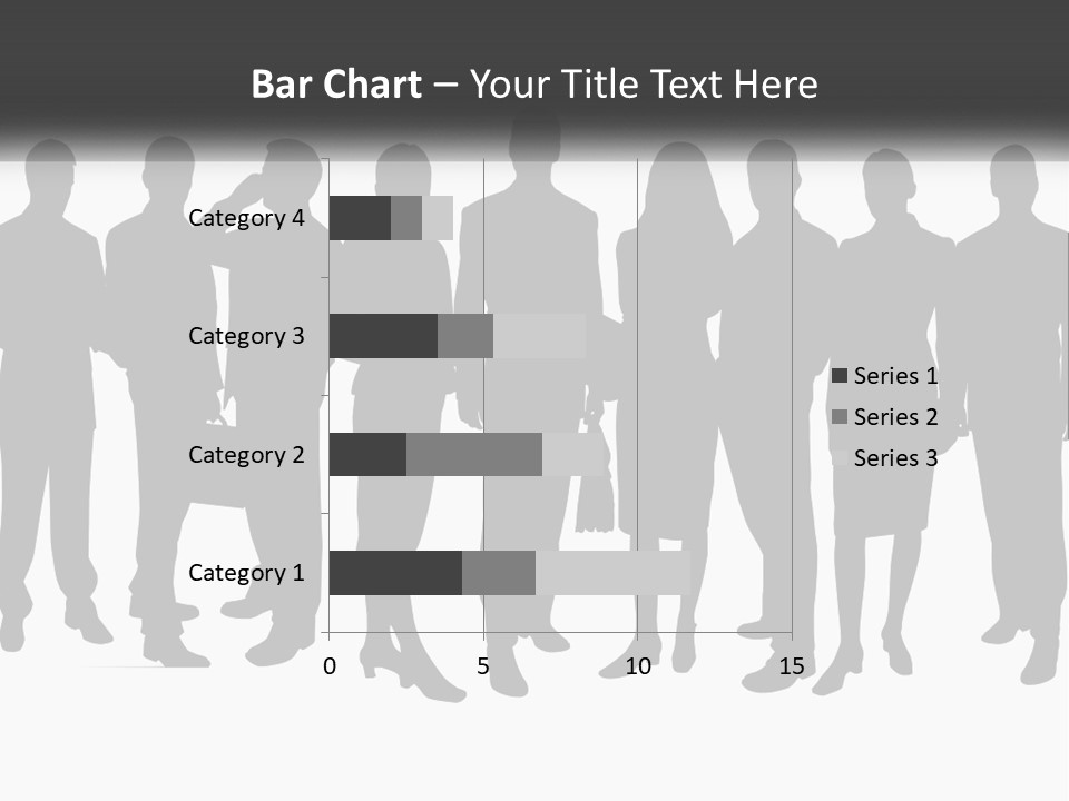 Graphic Earth Businesspeople PowerPoint Template