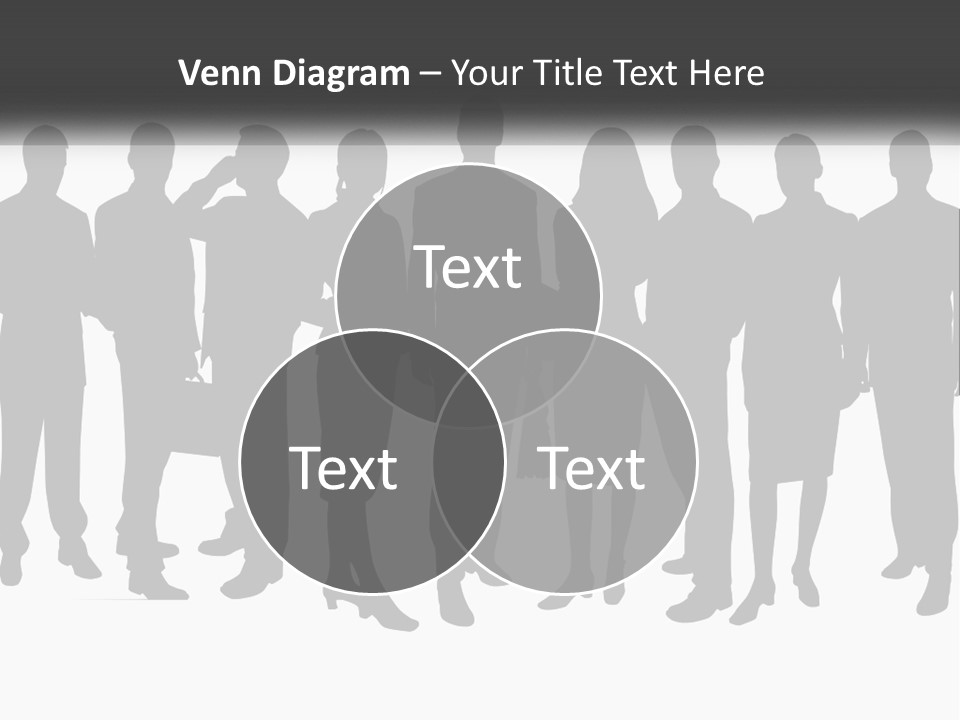 Graphic Earth Businesspeople PowerPoint Template