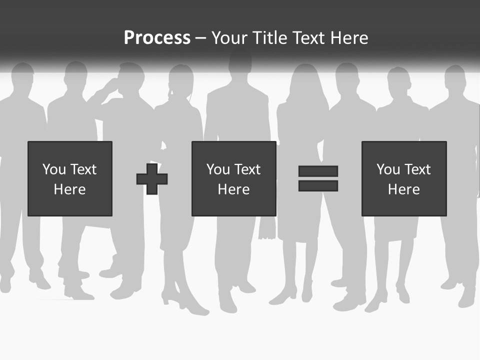 Graphic Earth Businesspeople PowerPoint Template