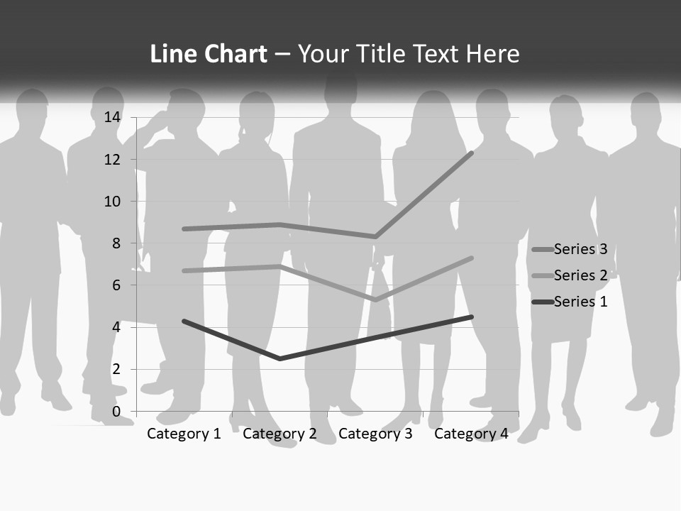 Graphic Earth Businesspeople PowerPoint Template