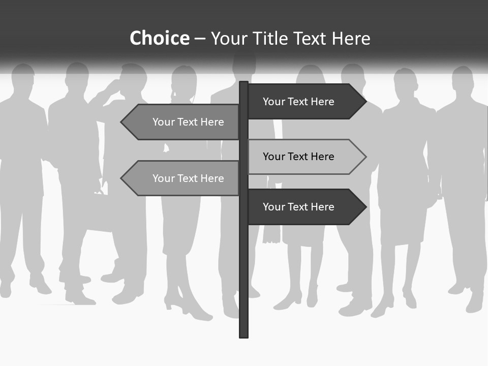 Graphic Earth Businesspeople PowerPoint Template