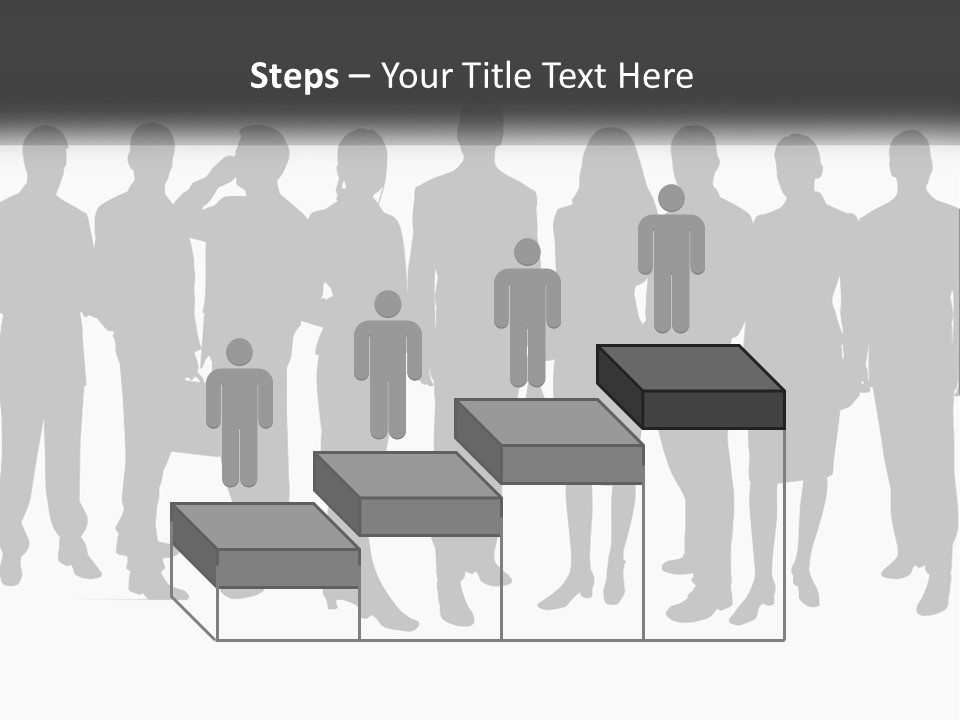 Graphic Earth Businesspeople PowerPoint Template