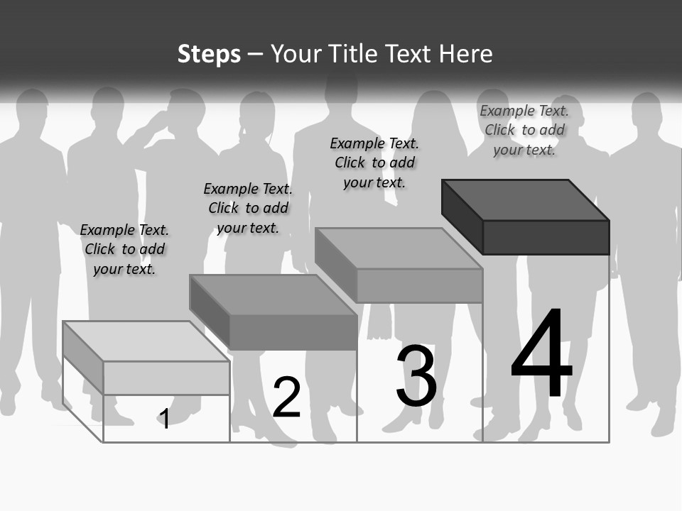 Graphic Earth Businesspeople PowerPoint Template