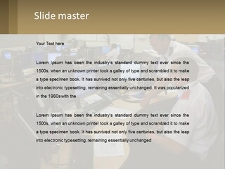 Cctv Keyboard Supervisor PowerPoint Template