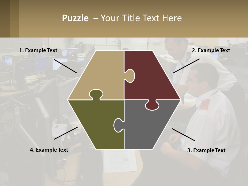 Cctv Keyboard Supervisor PowerPoint Template