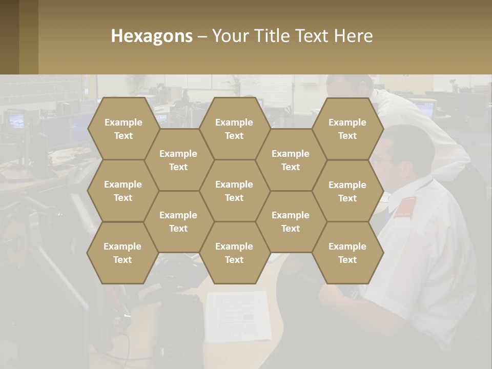 Cctv Keyboard Supervisor PowerPoint Template
