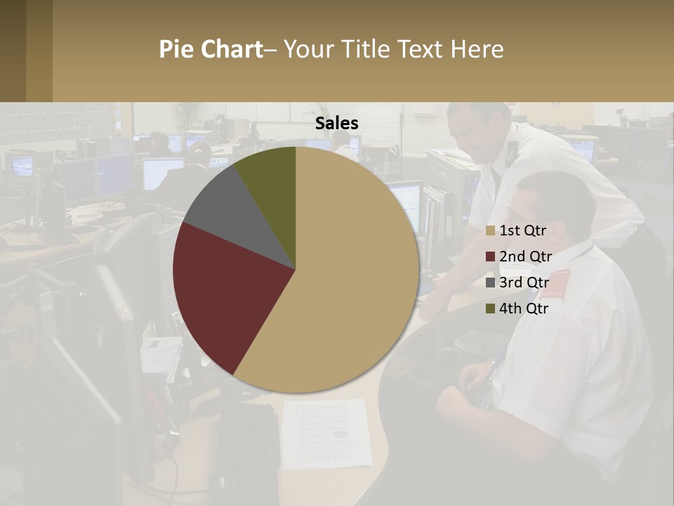 Cctv Keyboard Supervisor PowerPoint Template
