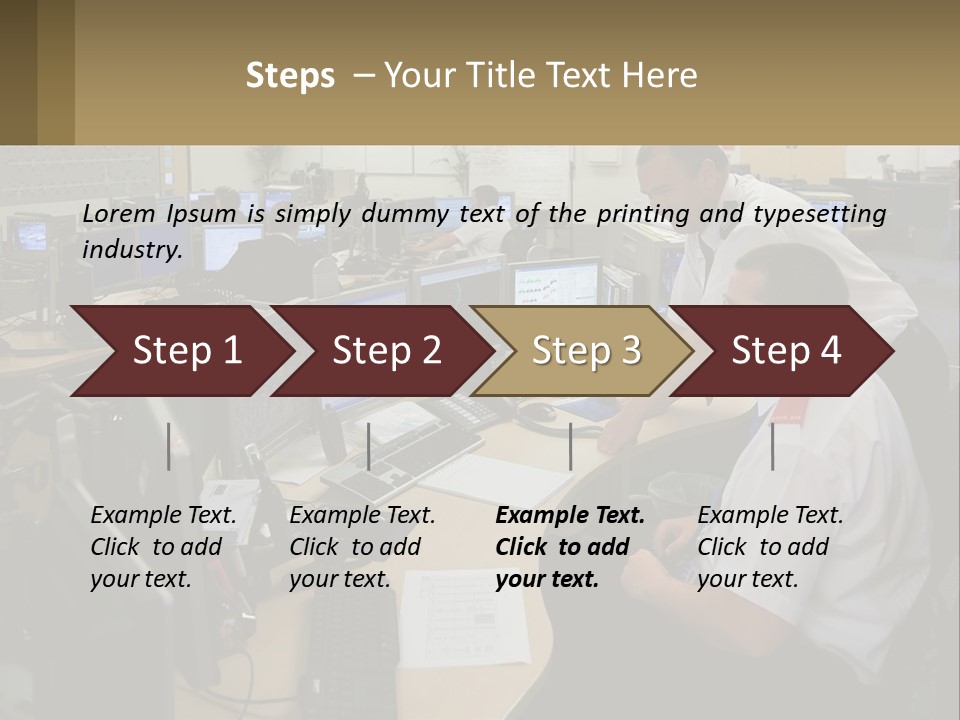 Cctv Keyboard Supervisor PowerPoint Template