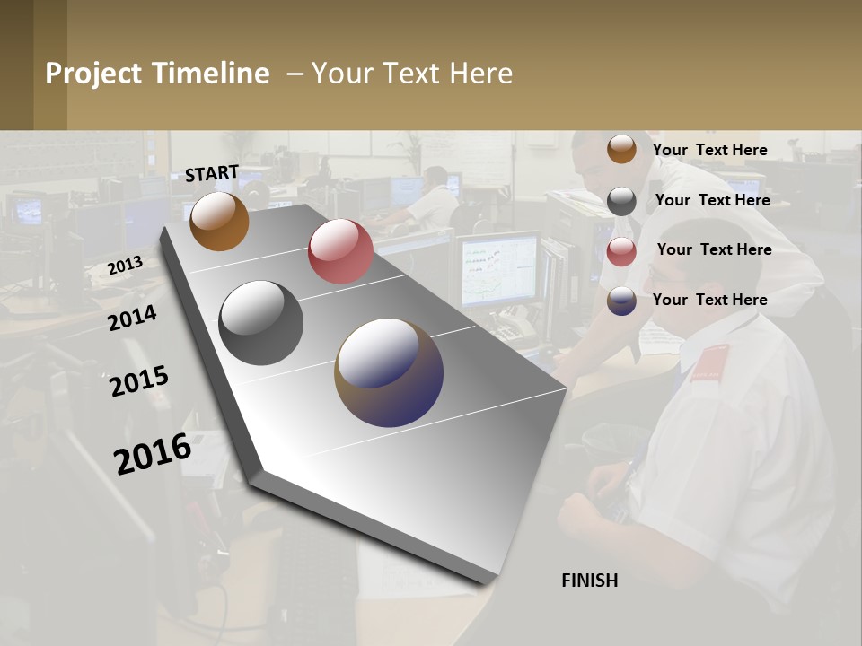 Cctv Keyboard Supervisor PowerPoint Template
