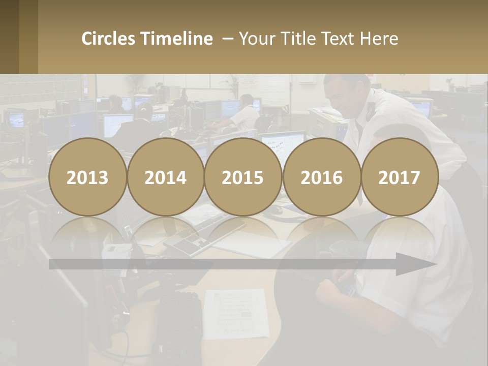 Cctv Keyboard Supervisor PowerPoint Template
