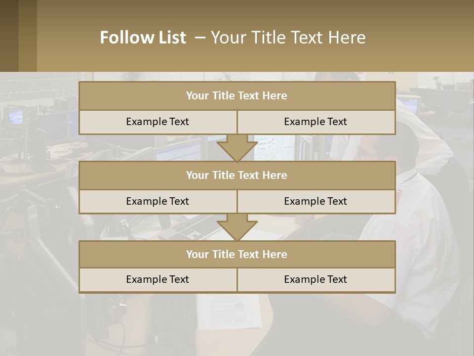 Cctv Keyboard Supervisor PowerPoint Template