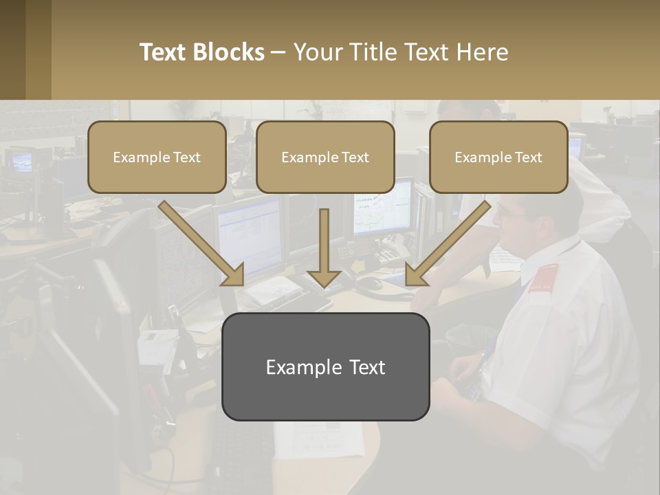 Cctv Keyboard Supervisor PowerPoint Template