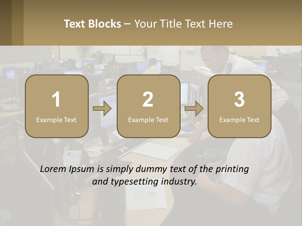 Cctv Keyboard Supervisor PowerPoint Template