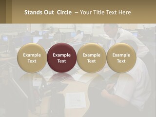 Cctv Keyboard Supervisor PowerPoint Template