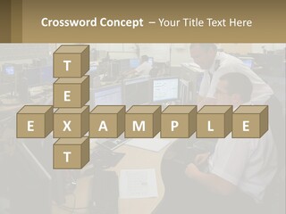 Cctv Keyboard Supervisor PowerPoint Template