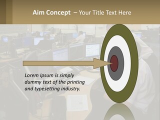 Cctv Keyboard Supervisor PowerPoint Template