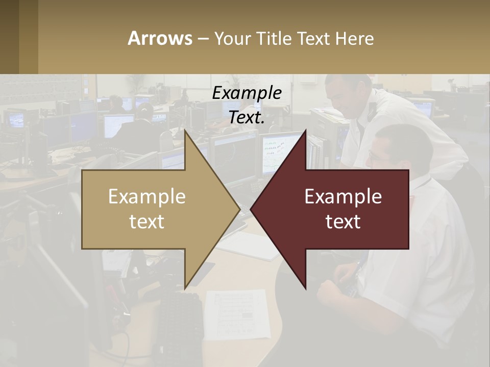 Cctv Keyboard Supervisor PowerPoint Template