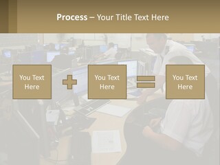 Cctv Keyboard Supervisor PowerPoint Template