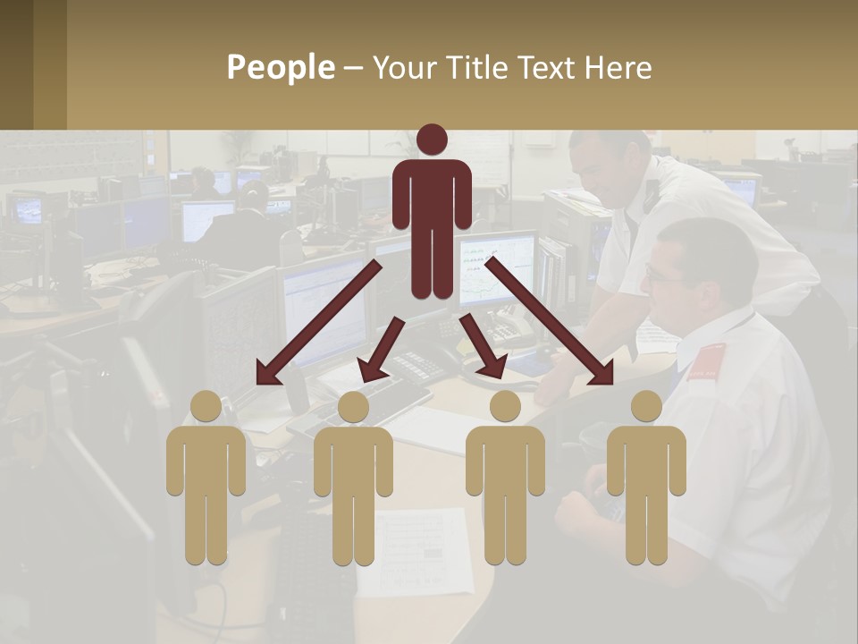 Cctv Keyboard Supervisor PowerPoint Template