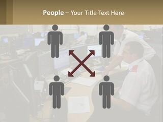 Cctv Keyboard Supervisor PowerPoint Template