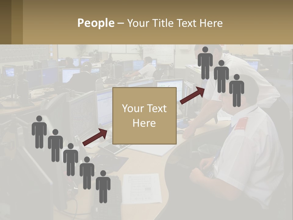Cctv Keyboard Supervisor PowerPoint Template