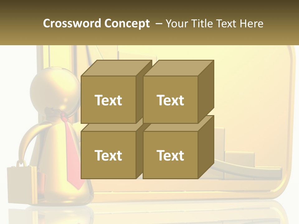 Manager Work Success PowerPoint Template