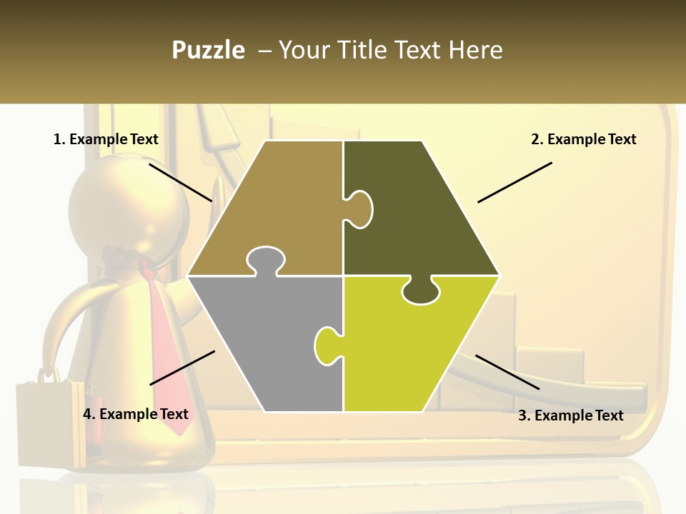 Manager Work Success PowerPoint Template