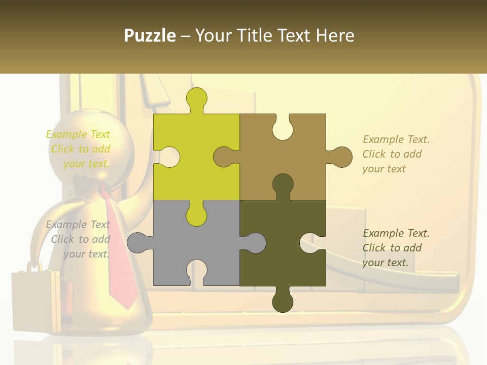 Manager Work Success PowerPoint Template