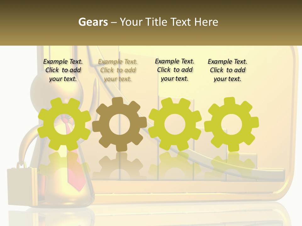 Manager Work Success PowerPoint Template