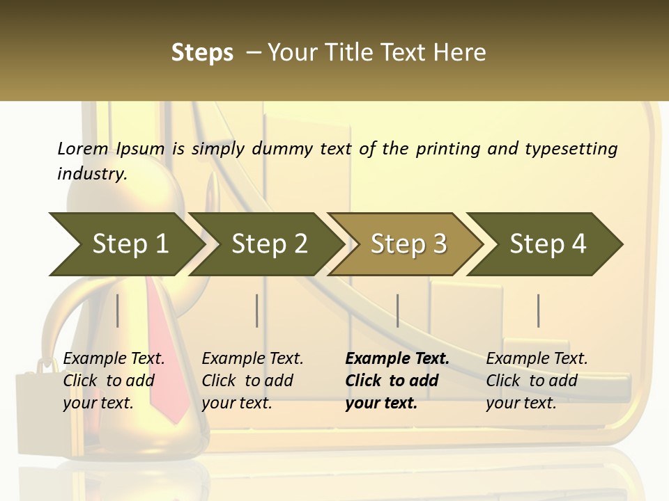 Manager Work Success PowerPoint Template