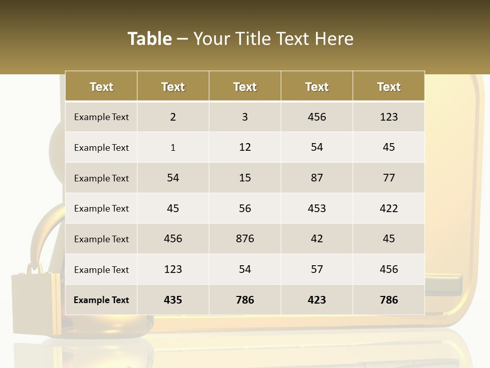 Manager Work Success PowerPoint Template