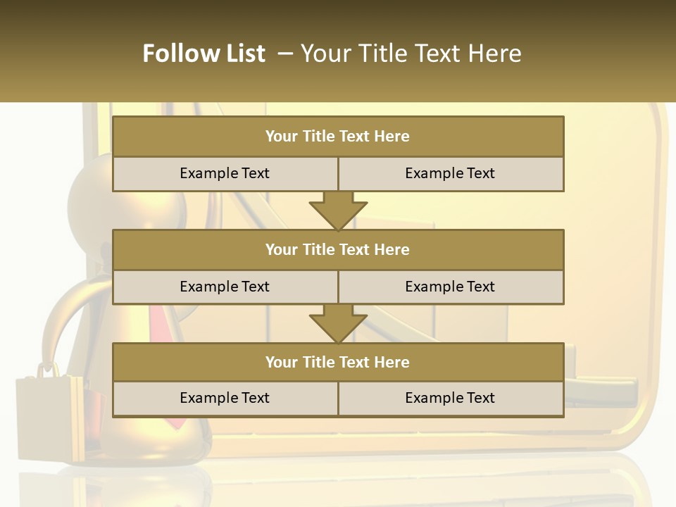 Manager Work Success PowerPoint Template