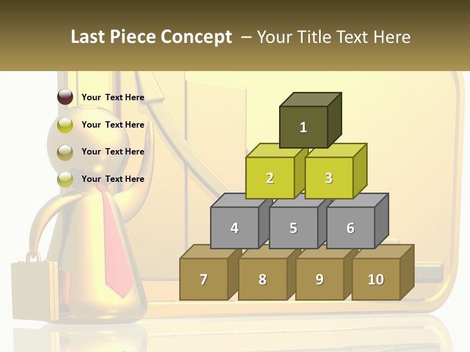 Manager Work Success PowerPoint Template