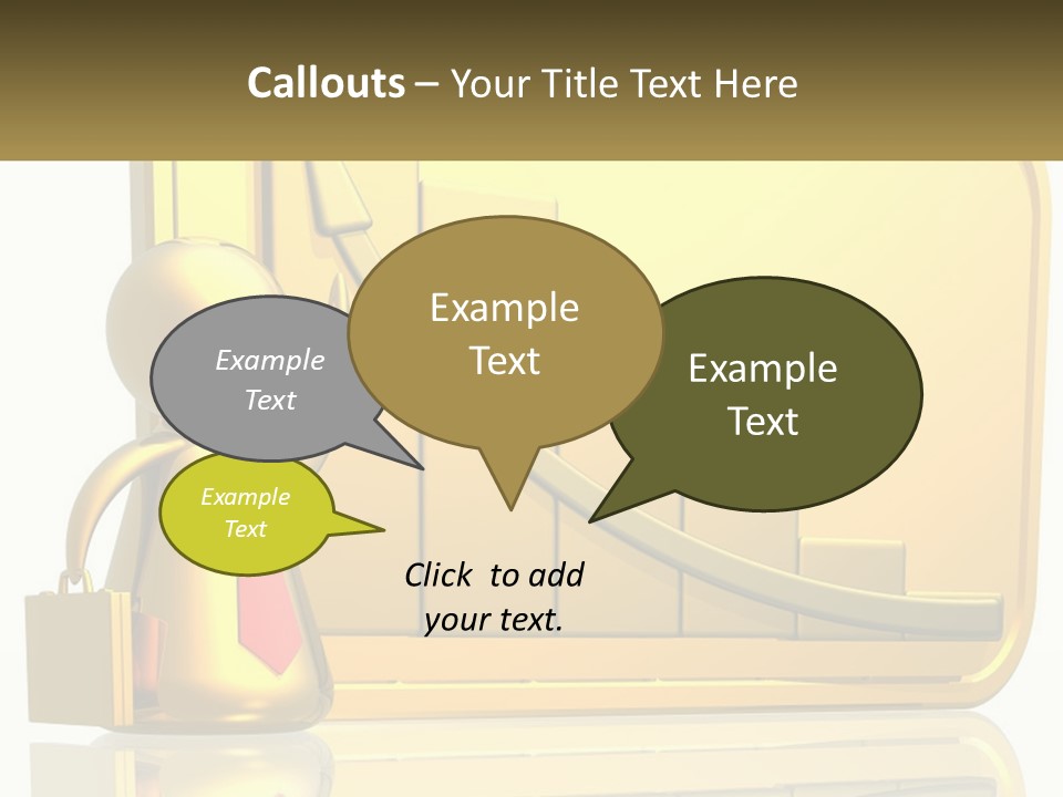 Manager Work Success PowerPoint Template