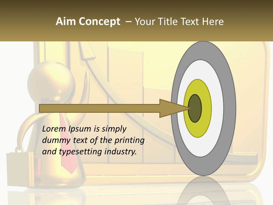 Manager Work Success PowerPoint Template