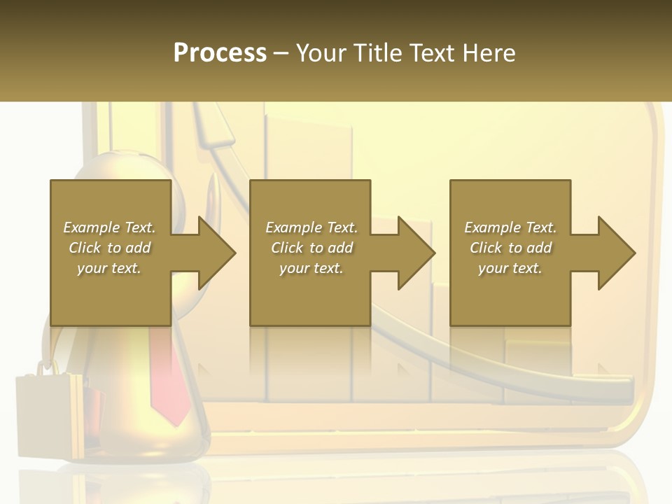 Manager Work Success PowerPoint Template