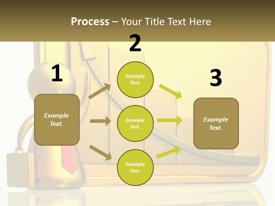 Manager Work Success PowerPoint Template