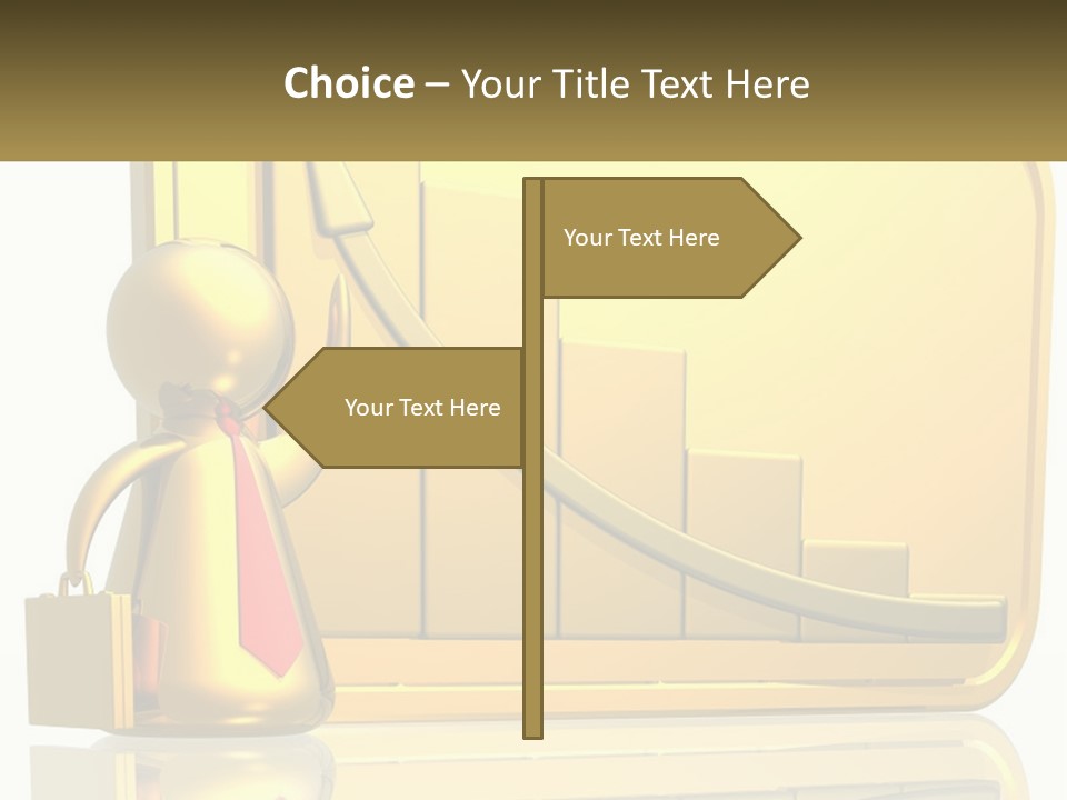Manager Work Success PowerPoint Template