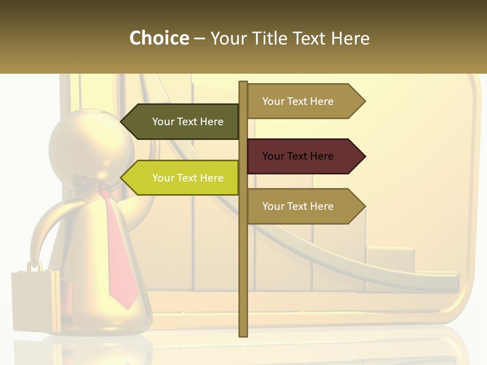 Manager Work Success PowerPoint Template