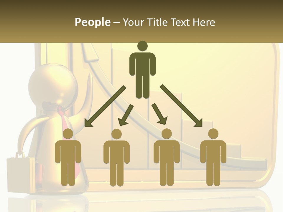 Manager Work Success PowerPoint Template