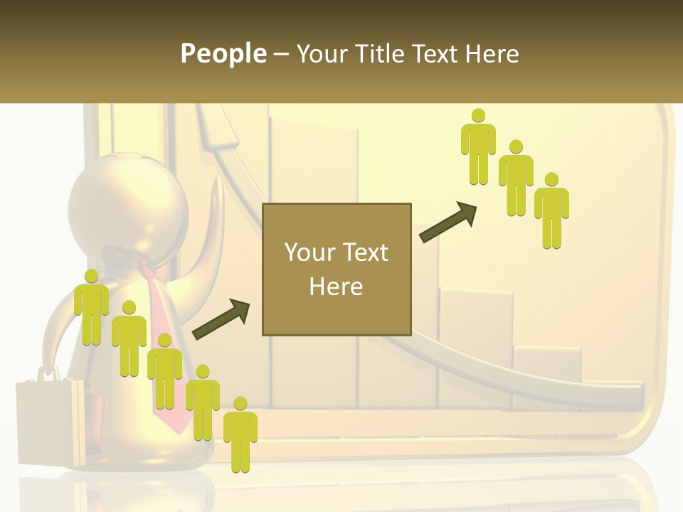 Manager Work Success PowerPoint Template