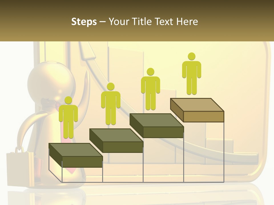 Manager Work Success PowerPoint Template
